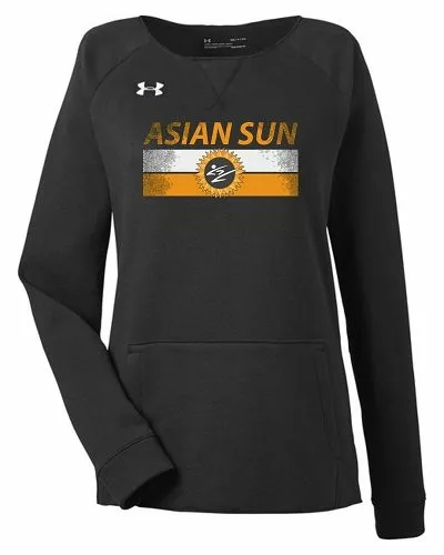 16.) Asian Sun 1305784 Under Armour Ladies' Hustle Fleece